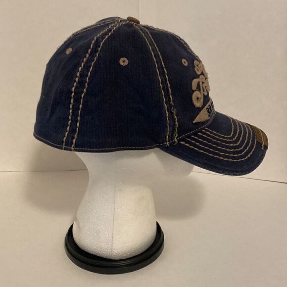 RARE TRUE RELIGION Brand Jeans Since 1956 Distressed Fitted Hat - Picture 4 of 6